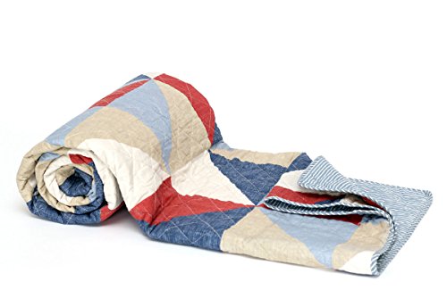 Patchwork Tagesdecke Shabby Decke