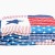1001 Wohntraum D14 Quilt Stars 'n Stripes 180 x 220 cm Sterne USA Plaid Tagesdecke, Patchwork Landhaus Shabby Decke3