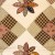 1001 Wohntraum YW1113E Quilt F Blume Vintage, 230 x 250 cm, Plaid Tagesdecke, Patchwork Landhaus Shabby Decke3